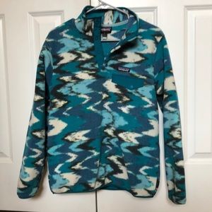 Patagonia synchilla button up fleece